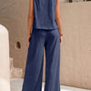 Sleeveless Palazzo Co-ord Set