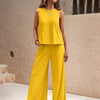 Sleeveless Palazzo Co-ord Set