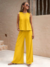 Sleeveless Palazzo Co-ord Set