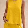 Sleeveless Palazzo Co-ord Set