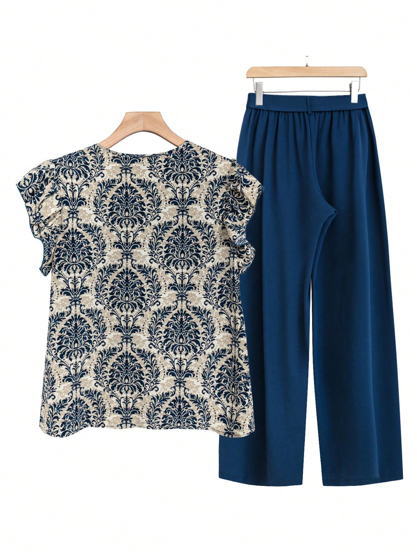 Printed Pants Co-ord Set