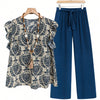 Printed Pants Co-ord Set