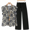Printed Pants Co-ord Set