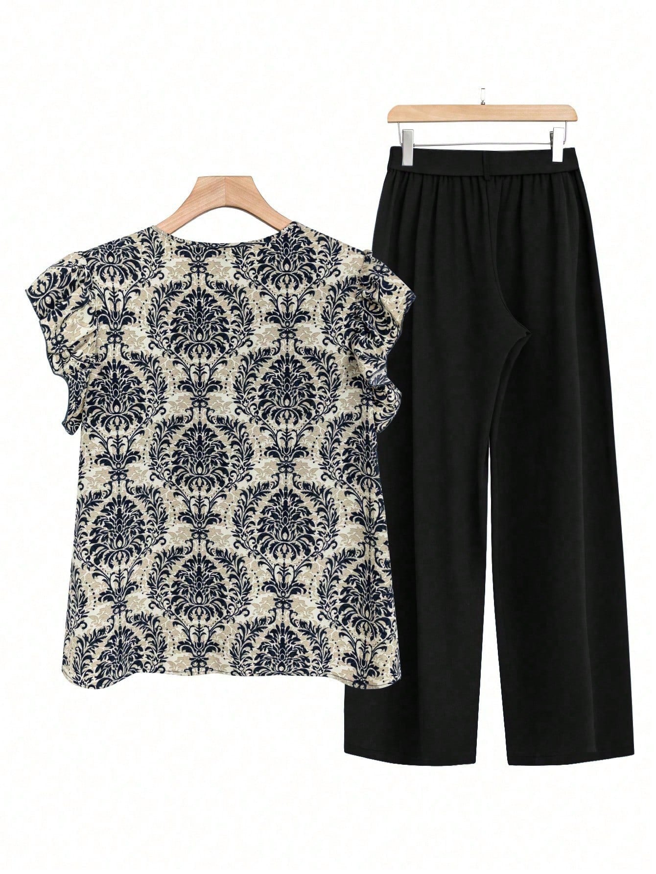 Printed Pants Co-ord Set