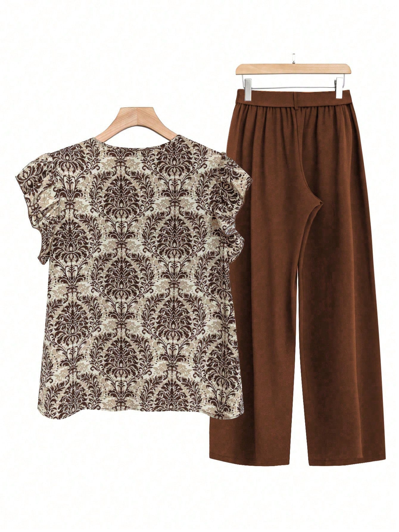 Printed Pants Co-ord Set