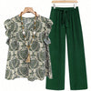 Printed Pants Co-ord Set