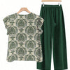Printed Pants Co-ord Set