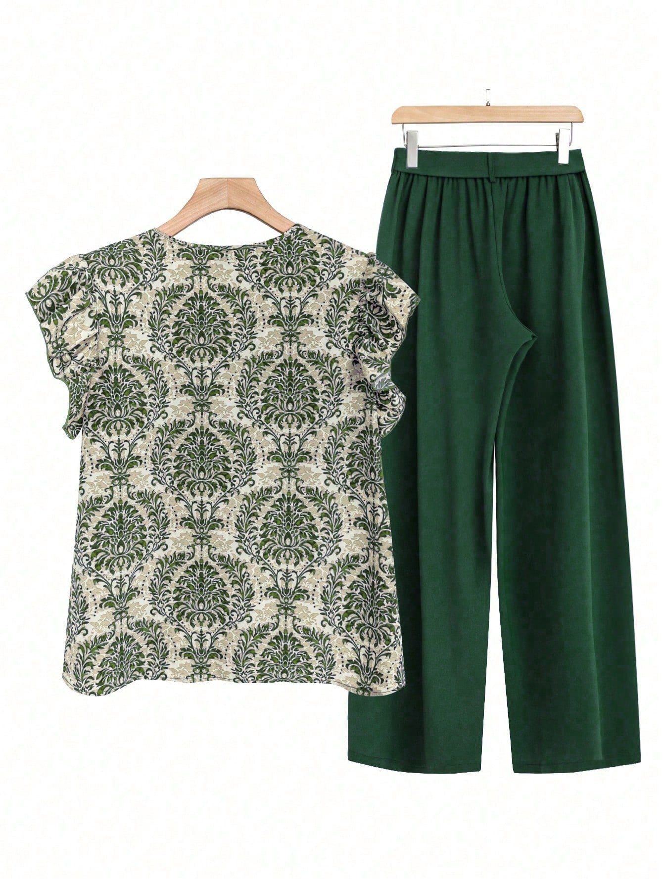 Printed Pants Co-ord Set