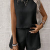 Sleeveless Shorts Co-ord Set