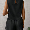 Sleeveless Shorts Co-ord Set