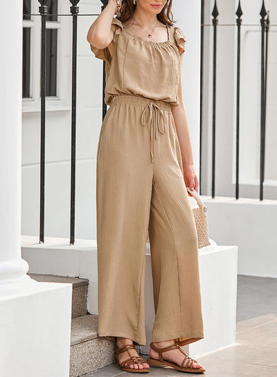 Flutter Sleeve Pants Co-ord Set