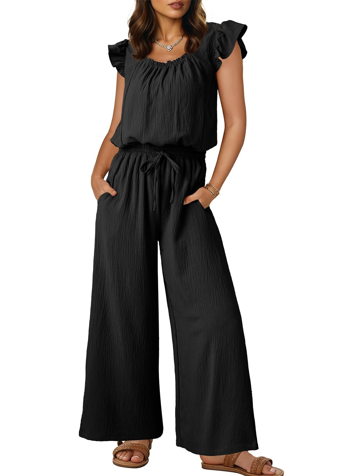 Flutter Sleeve Pants Co-ord Set