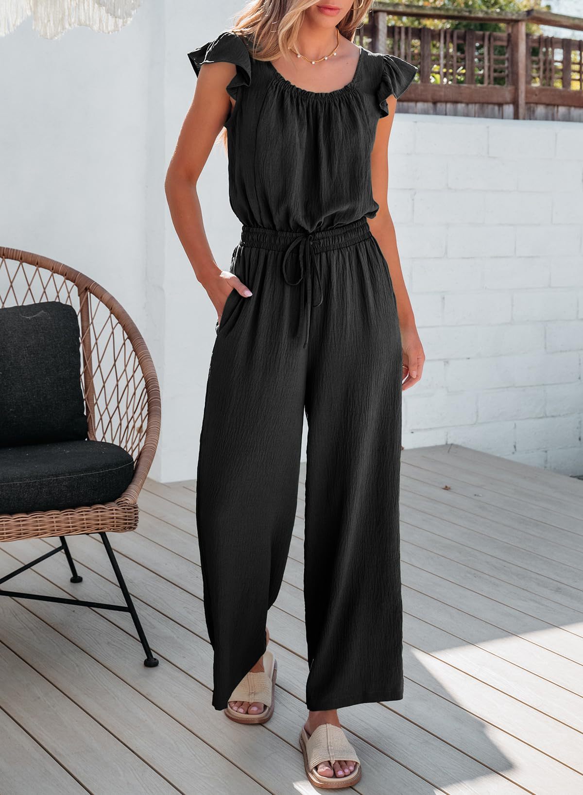 Flutter Sleeve Pants Co-ord Set