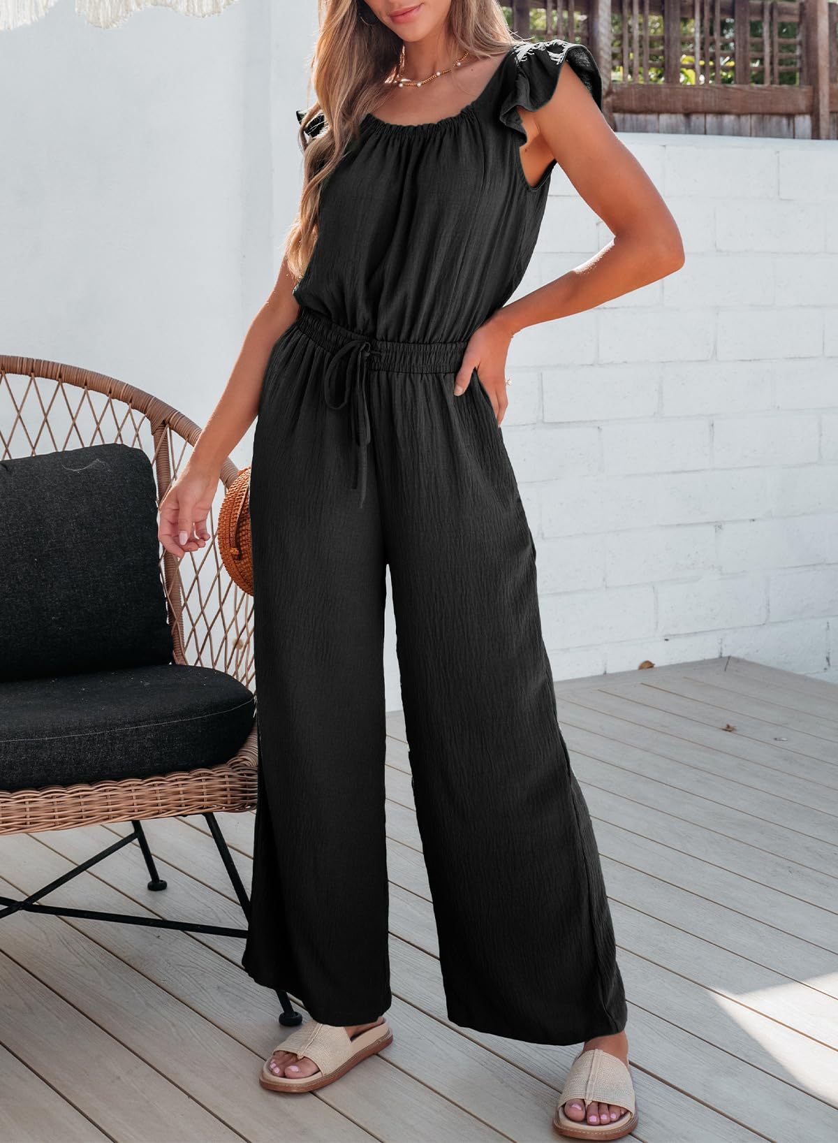 Flutter Sleeve Pants Co-ord Set