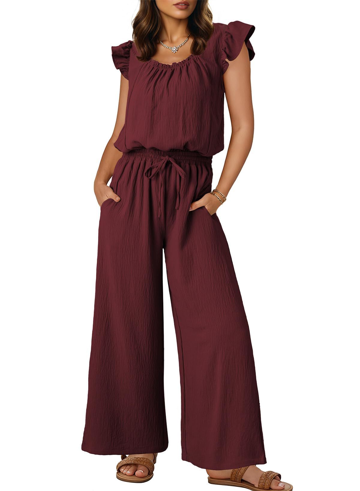 Flutter Sleeve Pants Co-ord Set