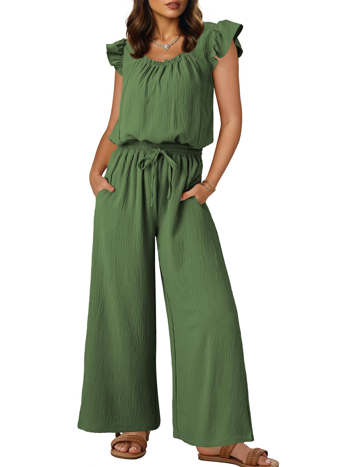Flutter Sleeve Pants Co-ord Set