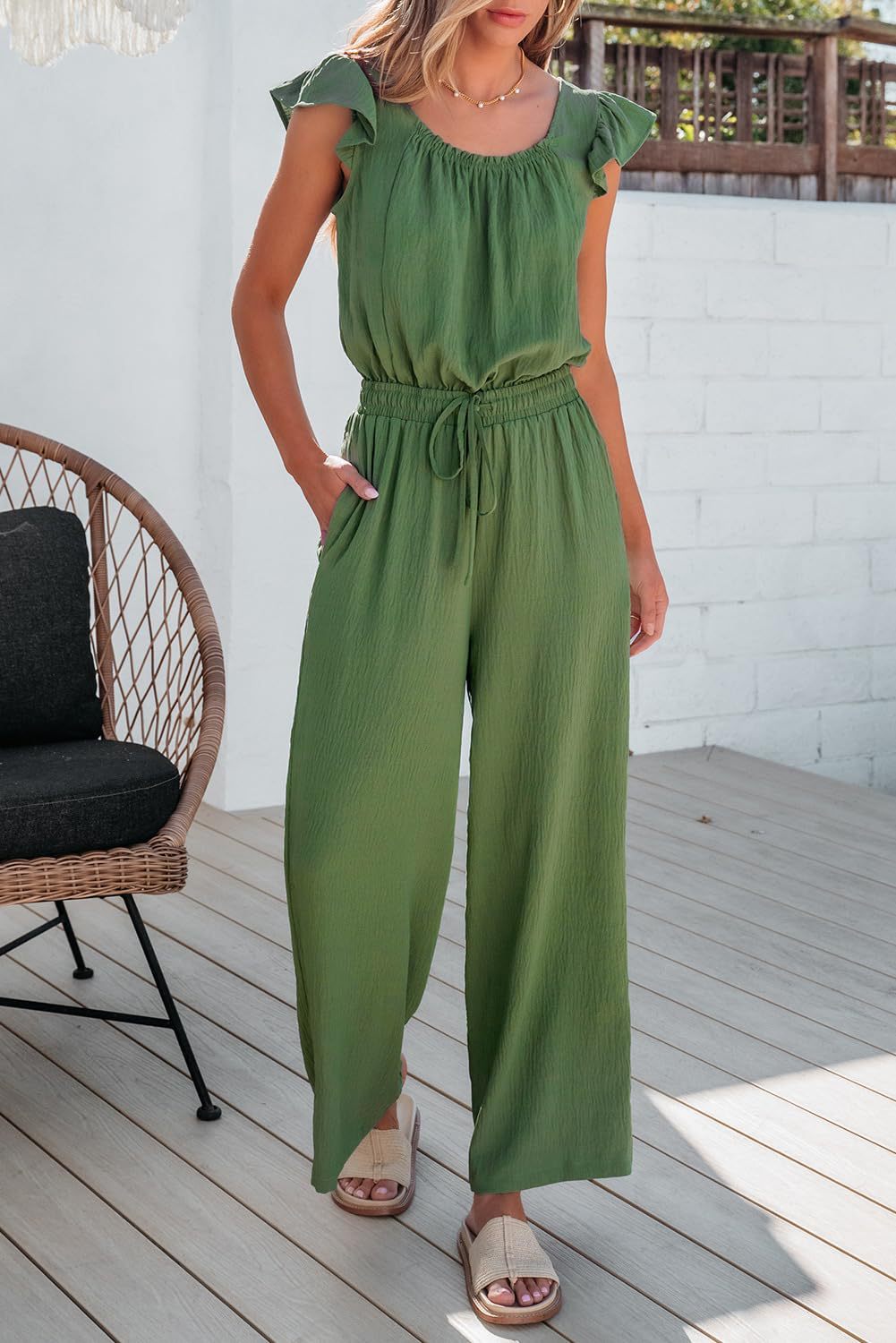 Flutter Sleeve Pants Co-ord Set