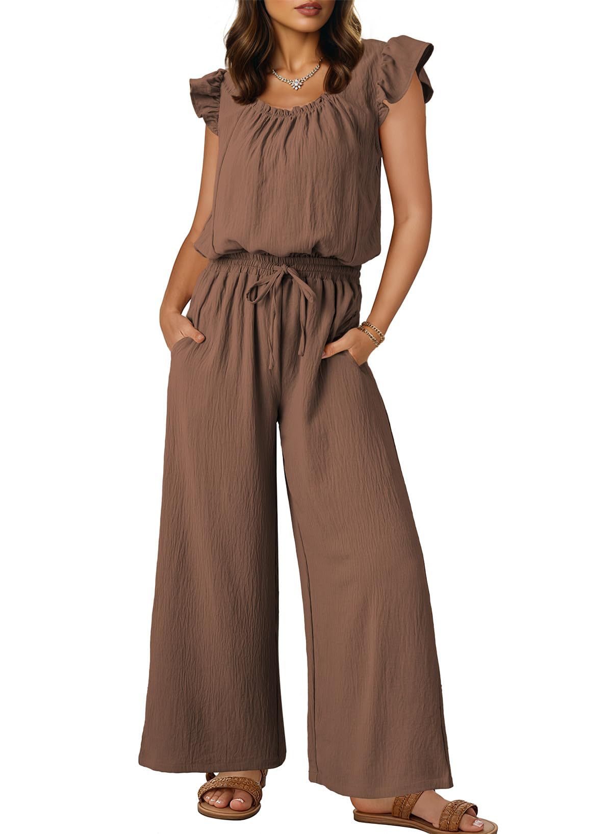 Flutter Sleeve Pants Co-ord Set