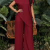 Asymmetric Tunic Pants Co-ord Set