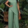 Asymmetric Tunic Pants Co-ord Set