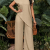 Asymmetric Tunic Pants Co-ord Set