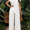 Asymmetric Tunic Pants Co-ord Set