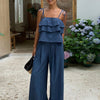 Tiered Ruffle Pants Co-ord Set