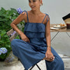 Tiered Ruffle Pants Co-ord Set