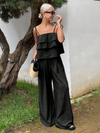 Tiered Ruffle Pants Co-ord Set