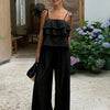 Tiered Ruffle Pants Co-ord Set