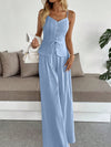 Pleated Cami Pants Co-ord Set
