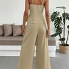 Pleated Cami Pants Co-ord Set