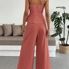 Pleated Cami Pants Co-ord Set