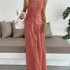 Pleated Cami Pants Co-ord Set
