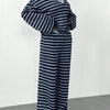 Striped Knit Pants Co-ord Set