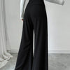 Gold Button Palazzo Pants