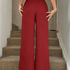 Paperbag Waist Wide-Leg Pants