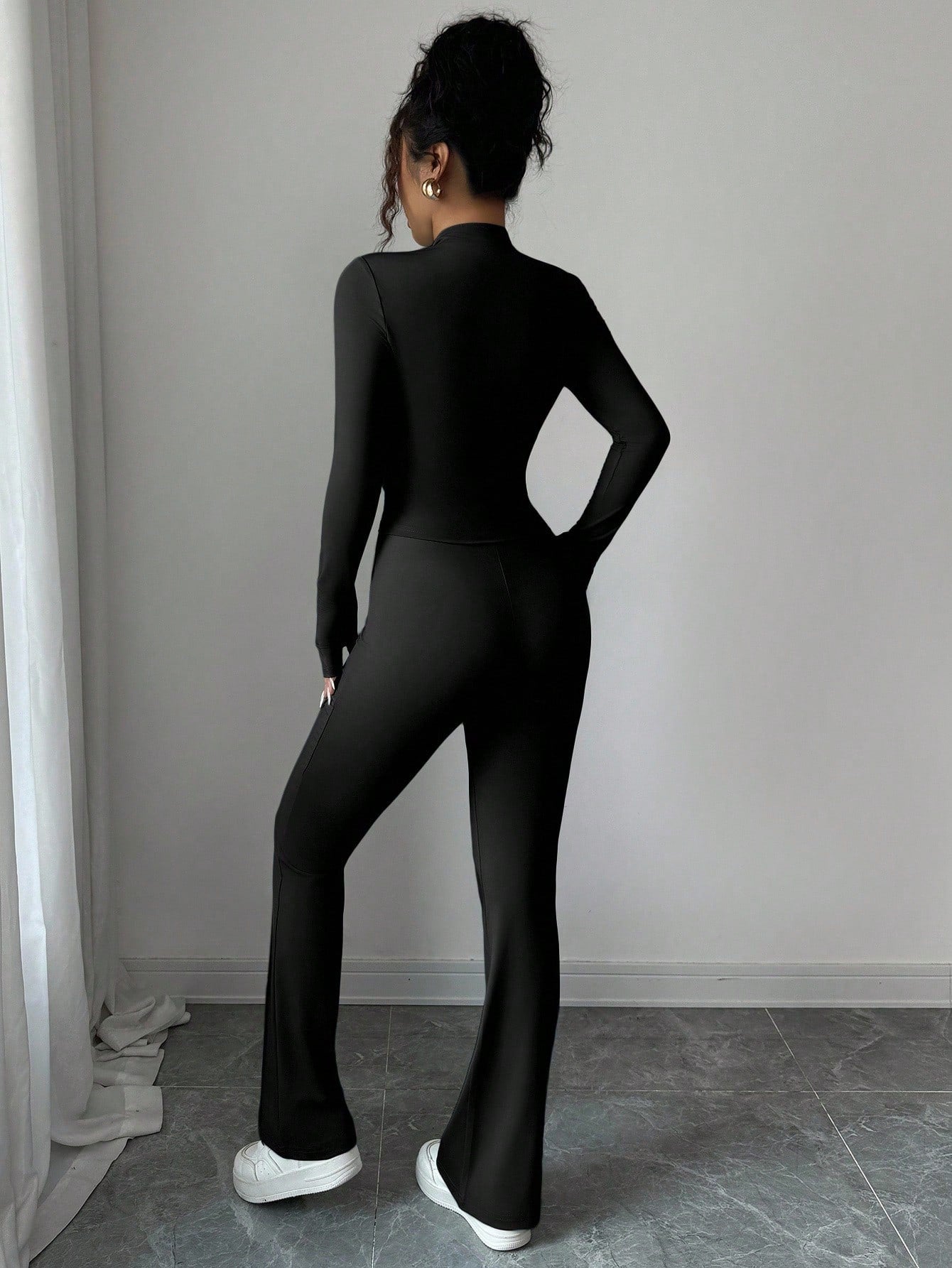 Zip-Up Active Pants Co-ord Set
