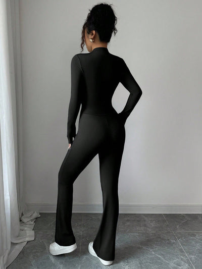 Zip-Up Active Pants Co-ord Set