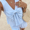 Bow Detail Shorts Co-ord Set