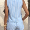 Bow Detail Shorts Co-ord Set